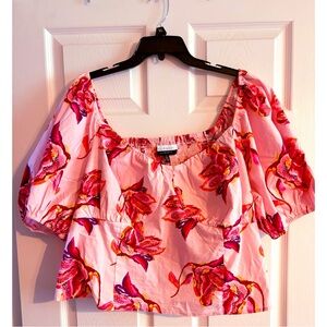 Eloquii Elements floral peasant too